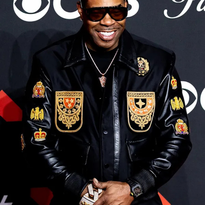 MTV-Video-Music-Awards-Busta-Rhymes-Leather-Jacket MTV Video Music Awards Busta Rhymes Leather Jacket - Image 1