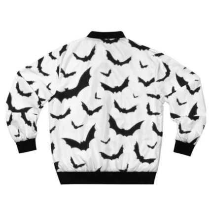 Halloween Bats Jacket Back View