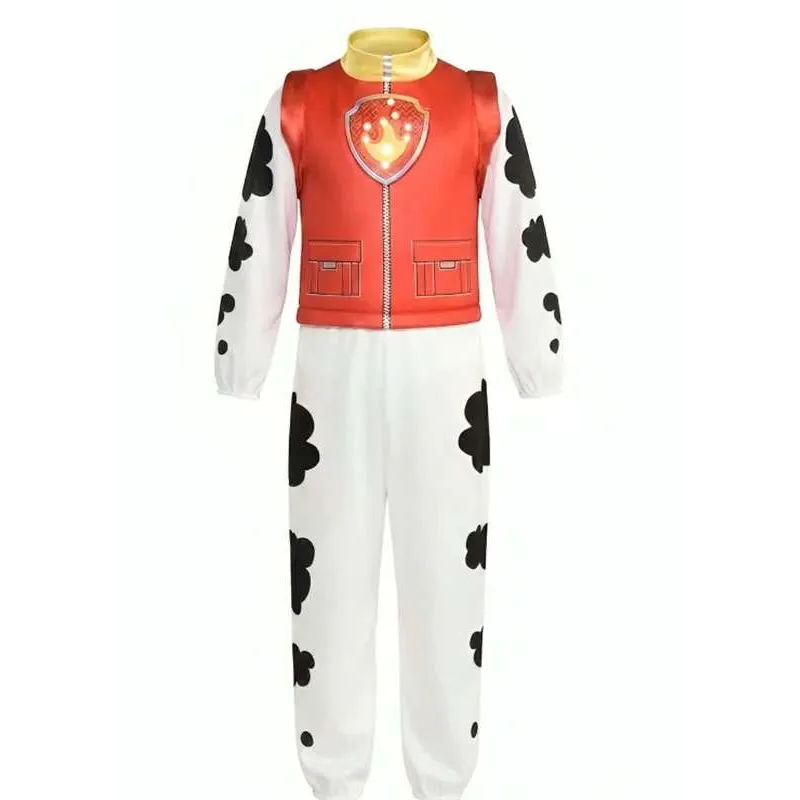 PAW-Patrol-Marshall-Jumpsuit-Costume PAW Patrol Marshall Costume - Image 1
