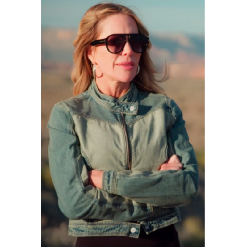 Real-Housewives-of-Orange-County-S20-Jennifer-Pedrantis-Two-Tone-Denim-Jacket Real Housewives of Orange County S20 Jennifer Pedranti’s Two Tone Denim Jacket - Image 1