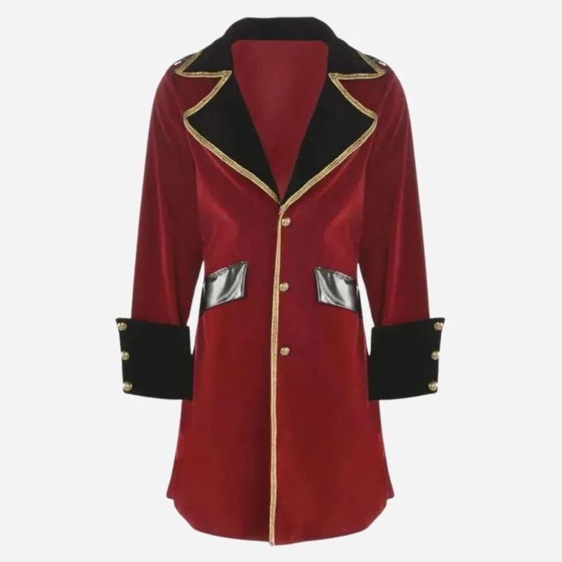 Red-Jack-Sparrow-Costume-Coat Red Jack Sparrow Costume Coat - Image 1