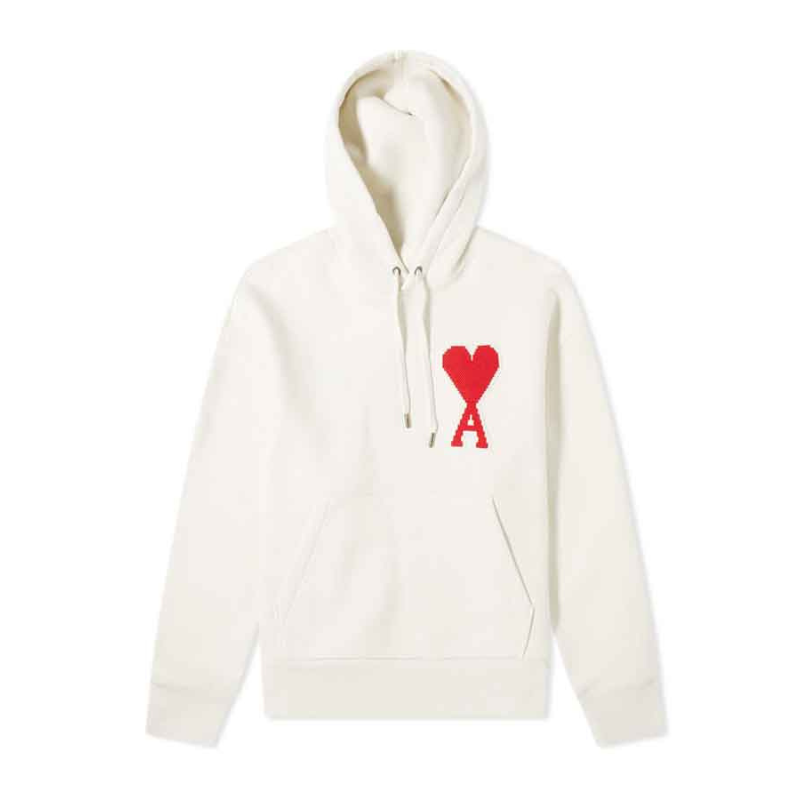 Ted-Lasso-Keeley-White-Red-Heart-A-Hoodie Ted Lasso Keeley White & Red Heart A Hoodie - Image 1