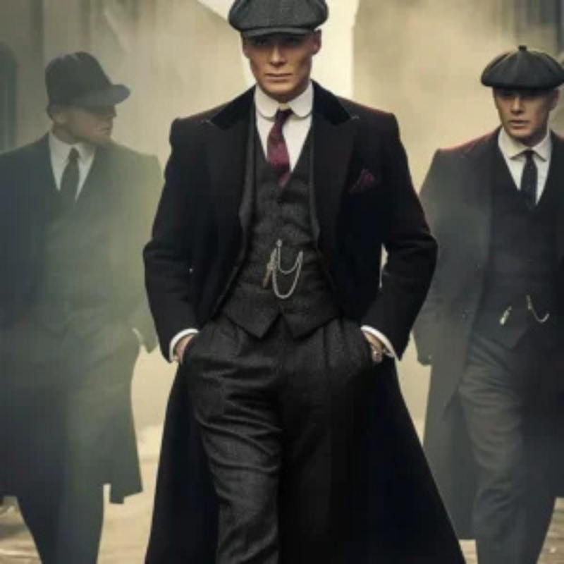 Thomas-Shelby-Peaky-Blinders-Tweed-Grey-Suit-Main-300x300 Thomas Shelby Peaky Blinders Tweed Grey Suit - Image 1