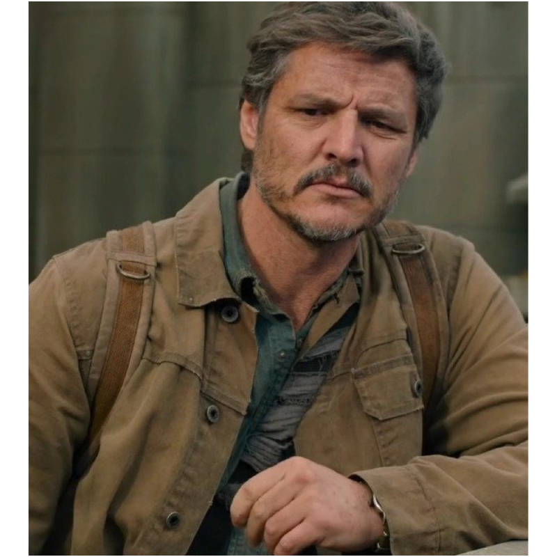 Untitled design (29) The Last of Us Joel Brown Cotton Jacket - Image 1