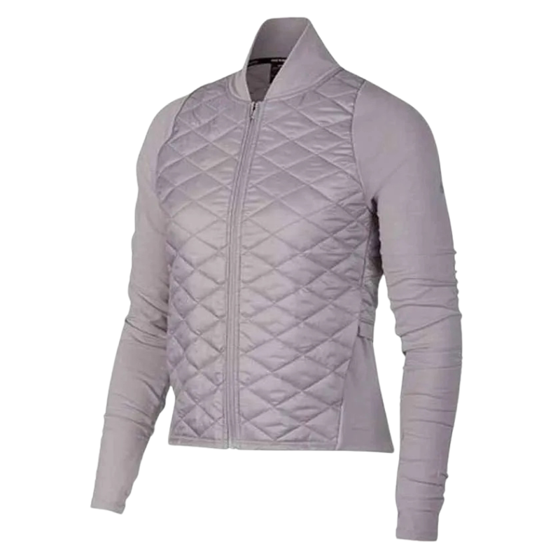 Virgin-River-S02-Melinda-Monroe-Quilted-Jacket Virgin River S02 Melinda Monroe Grey Quilted Jacket - Image 1