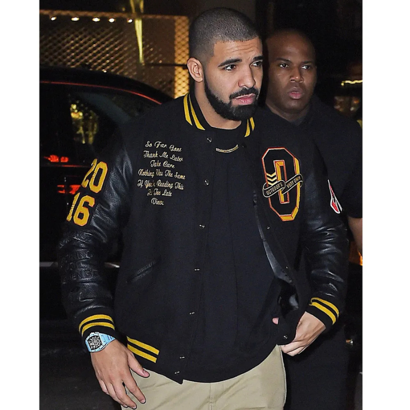 drake-ovo-varsity-jacket.jpg (3) OVO Drake Varsity Jacket - Image 1
