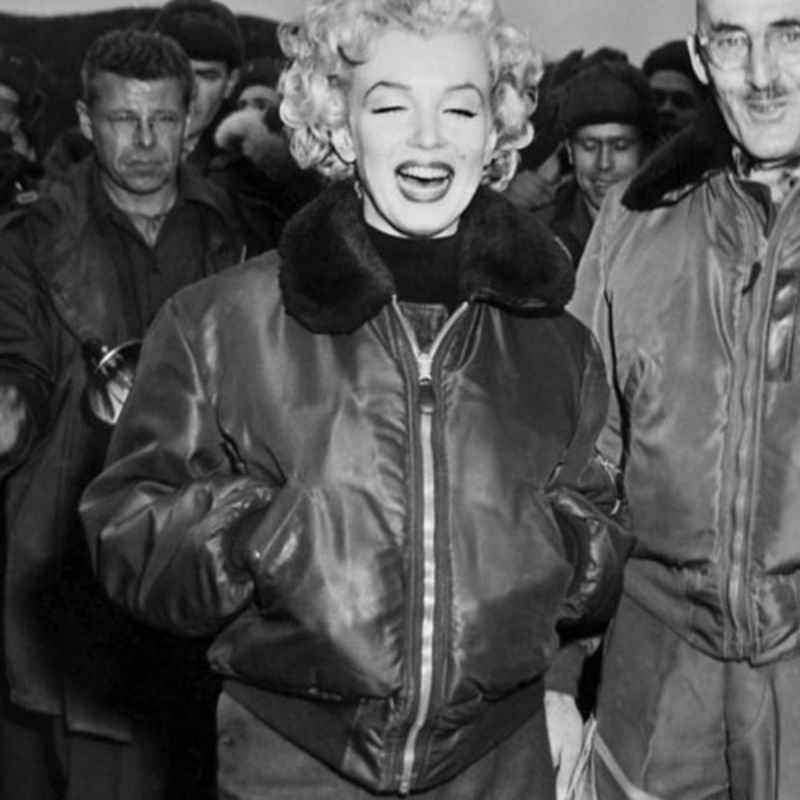 marilyn-monroe-leather-jacket Marilyn Monroe Leather Jacket - Image 1