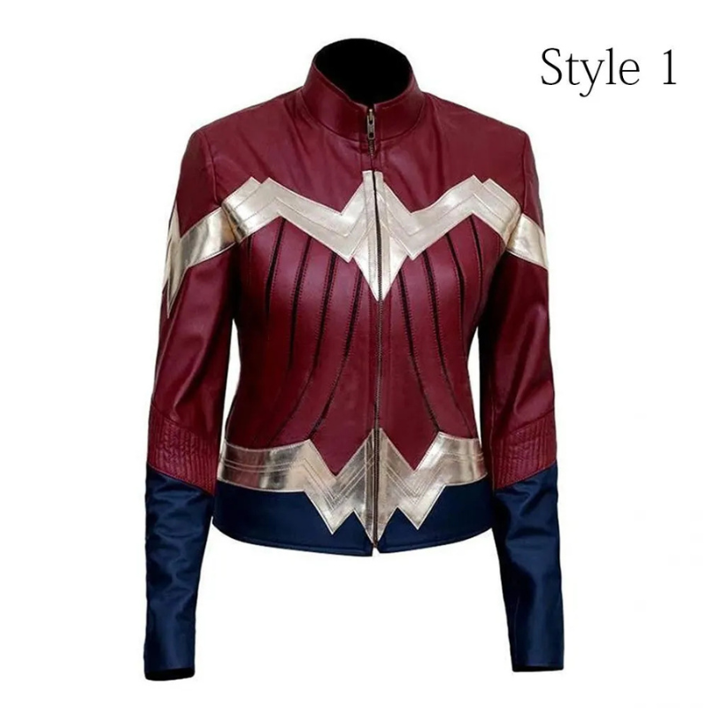wonder-woman-leather-jacket1-1 Wonder Woman Leather Jacket - Image 1
