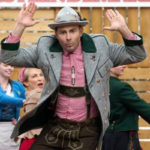 Jonathan Bennett A Keller Christmas Vacation Grey Wool Coat