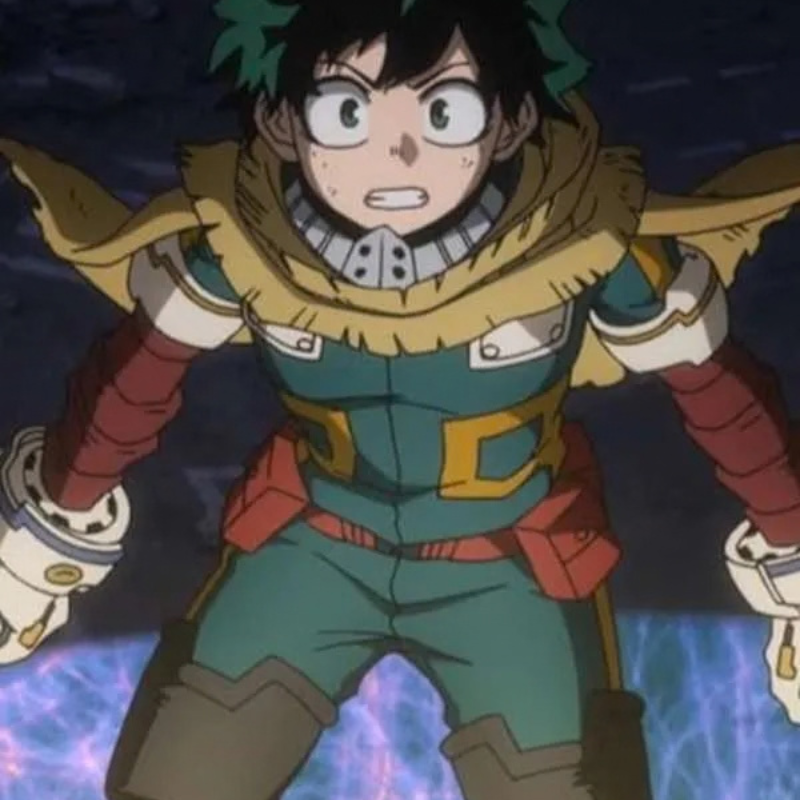 Academia-Youre-Next-2024-Izuku-Midoriya-Green-Jacket Izuku Midoriya My Hero Academia You’re Next Jacket - Image 1