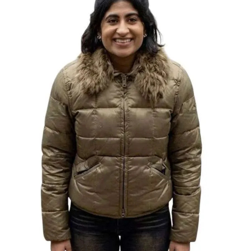 Amita-Rao-Adults-2026-Beige-Puffer-Jacket Adults S02 Amita Rao Puffer Jacket - Image 1