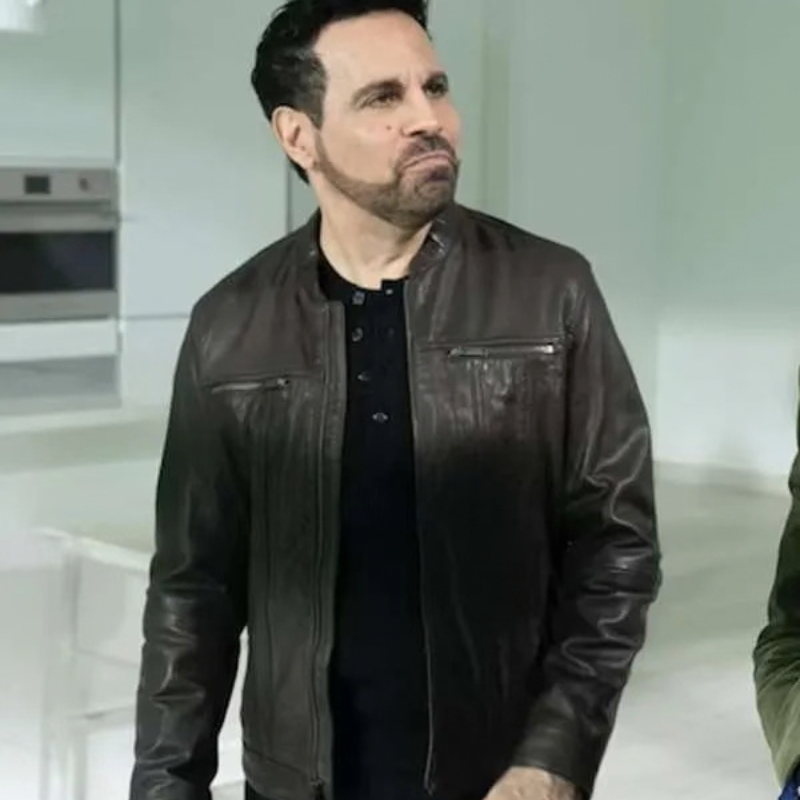 And-Just-Like-That-Anthony-Marentino-Brown-Leather-Jacket Anthony Marentino And Just Like That S01 Brown Leather Jacket - Image 1