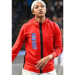 Angel Reese Connecticut Sun v Atlanta Dream Jacket