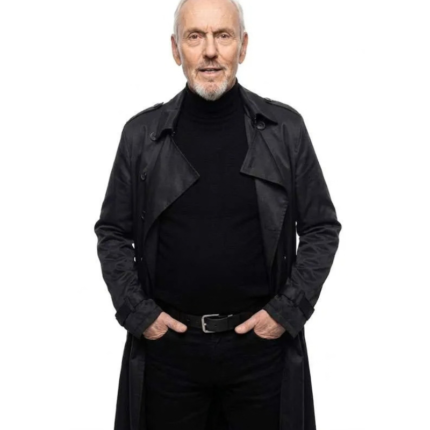 Ted Lasso S03 Anthony Head Black Coat