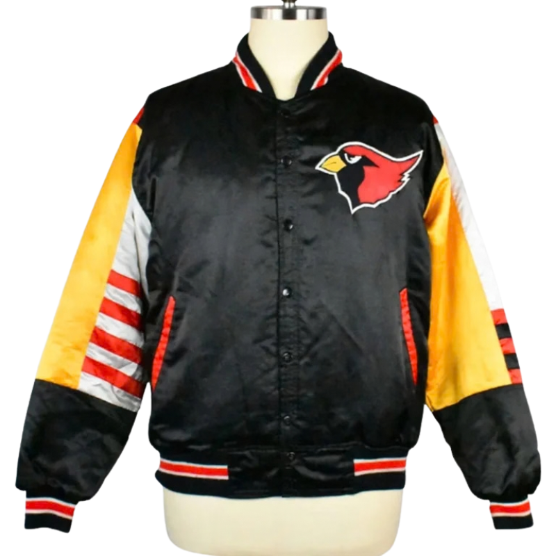 Arizona-Cardinals-Football-Varsity-Satin-Jacket-768x768 Arizona Cardinals Football Varsity Satin Jacket - Image 1