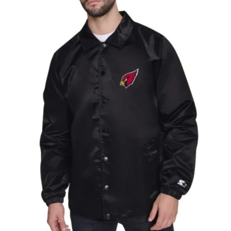 Arizona-Cardinals-Retro-Logo-Coaches-Jacket-350x425 Arizona Cardinals Retro Logo Coaches Jacket - Image 1