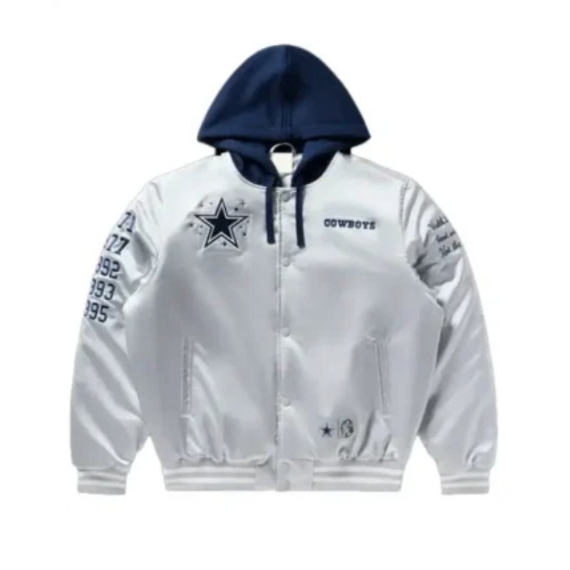 Billionaire-Boys-Club-x-Dallas-Cowboys-Satin-Jacket-Front-350x425 Billionaire Boys Club x Dallas Cowboys Satin Jacket - Image 1