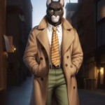 Blacksad Under the Skin John Blacksad Coat