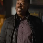Ernie Hudson Champions Black Puffer Jacket