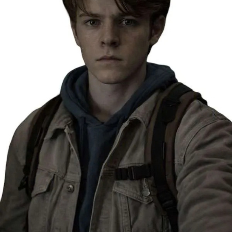 Charlie-Dessen-Dark-Matter-S02-Beige-Jacket Charlie Dessen Dark Matter S02 Trucker Jacket - Image 1