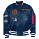 Chicago Bears Bomber MA-1 Jacket