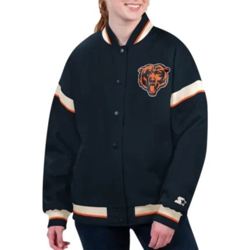Chicago-Bears-Tournament-Navy-Varsity-Jacket-350x425 Chicago Bears Tournament Navy Varsity Jacket - Image 1