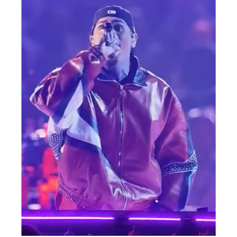 Chris-Brown-The-RB-Tour-Las-Vegas-Red-Star-Jacket Chris Brown The R&B Tour Las Vegas Red Star Jacket - Image 1