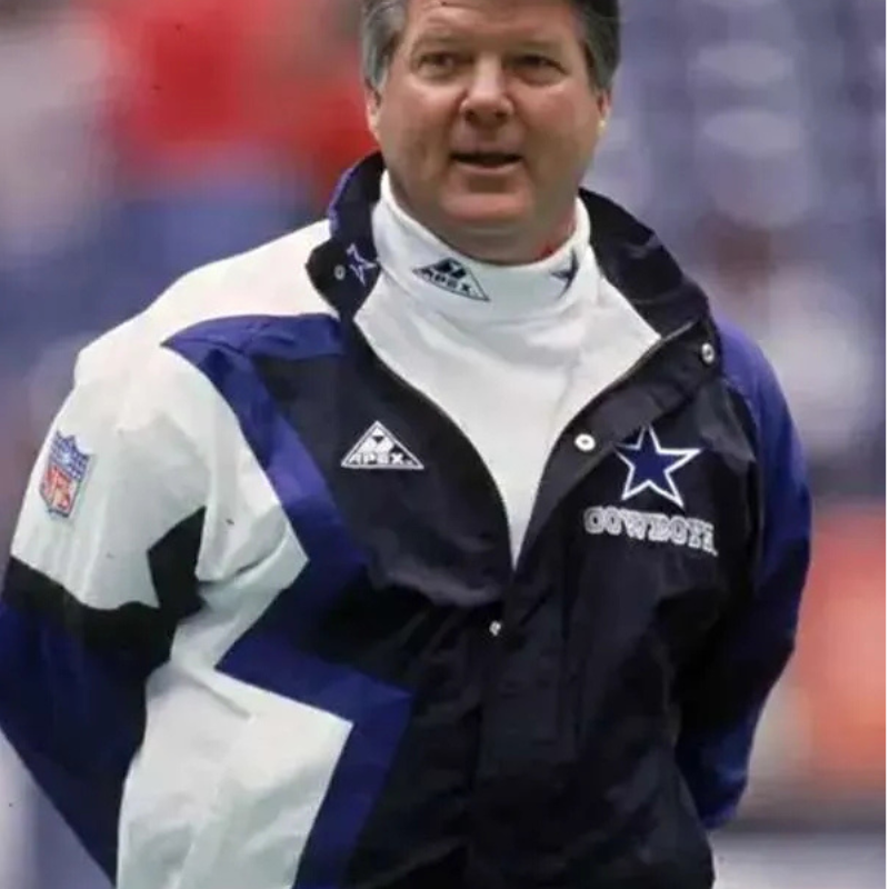 Dallas-Cowboys-Apex-Jacket Jimmy Johnson Cowboys Apex Jacket - Image 1