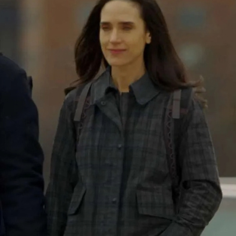 Dark-Matter-S02-Daniela-Vargas-Dessen-Jacket Daniela Vargas Dessen Dark Matter S02 Checked Jacket - Image 1