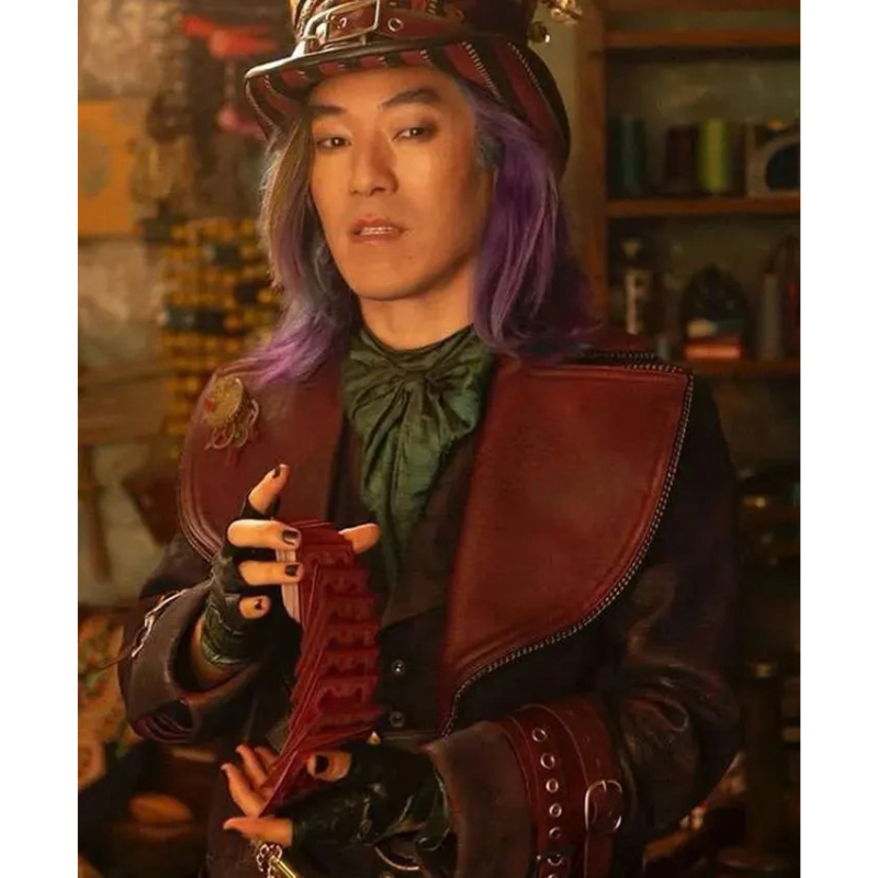 Descendants-Wicked-Wonderland-Max-Hatter-Coat-front- Descendants Wicked Wonderland Max Hatter Coat - Image 1