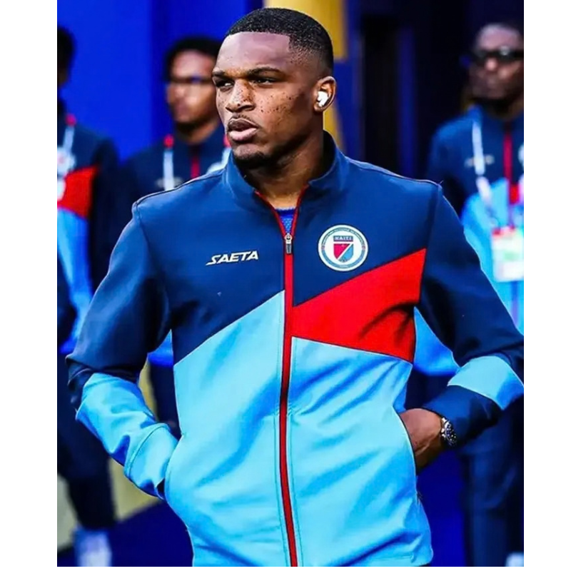 FIFA-2026-Haiti-Track-Jacket FIFA 2026 Haiti Track Jacket - Image 1