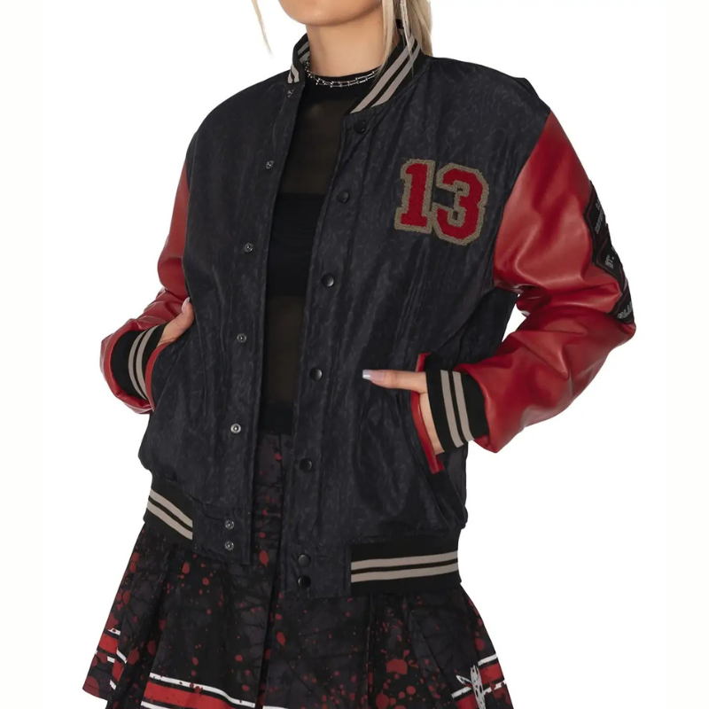 Friday-The-13th-Varsity-Jacket Friday The 13th Varsity Jacket - Image 1