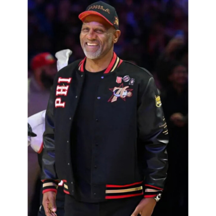 George Lynch 25th Anniversary Of The 2001 Philadelphia 76ers Jacket