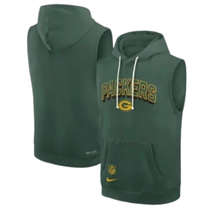 Green Bay Packers Sleeveless Hoodie