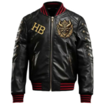 Halloween Gothic Devil Leather Jacket