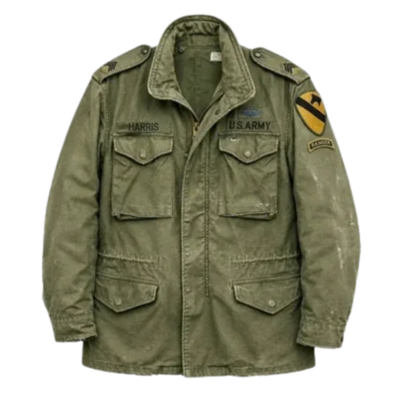 Handcrafted-Vintage-M65-Field-Jacket-350x425 Handcrafted Vintage M65 Field Jacket - Image 1