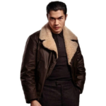 The Gentlemen Henry Golding Leather Jacket