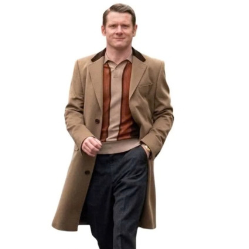 Ink-Larry-Lamb-Brown-Coat-350x425 Ink Larry Lamb Brown Coat - Image 1