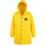 Adult Jurassic Park Yellow Raincoat