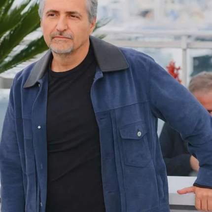 Kleber Mendonça Filho The Secret Agent Suede Trucker Jacket