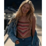 Landman Ainsley Norri Denim Fringe Jacket
