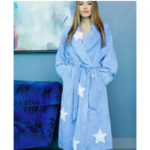 Moon And Stars Bathrobe