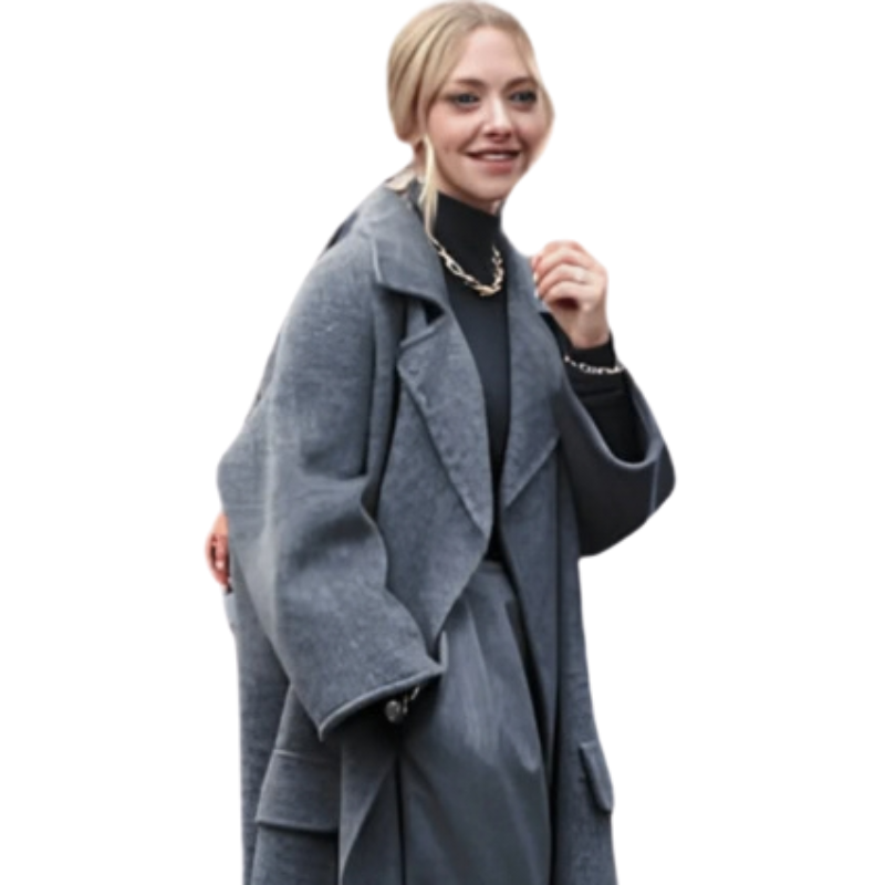 NYC-Amanda-Seyfried-Wool-Coat-350x425 NYC Amanda Seyfried Wool Coat - Image 1