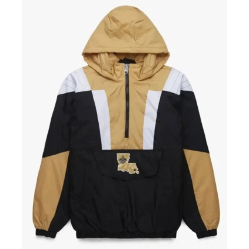 New-Orleans-Saints-Pullover-Jacket-350x425 New Orleans Saints Pullover Jacket - Image 1