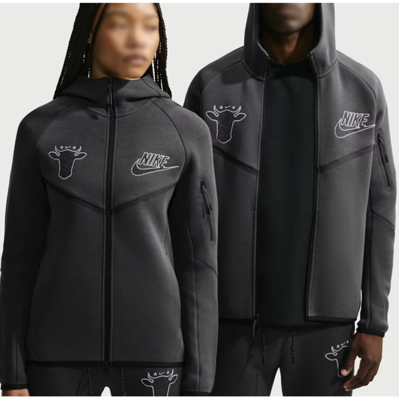 Nike-Energy-x-Wagyu-Grey-Zip-Up-Hooded-Jacket Nike Energy x Wagyu Grey Zip Up Hooded Jacket - Image 1