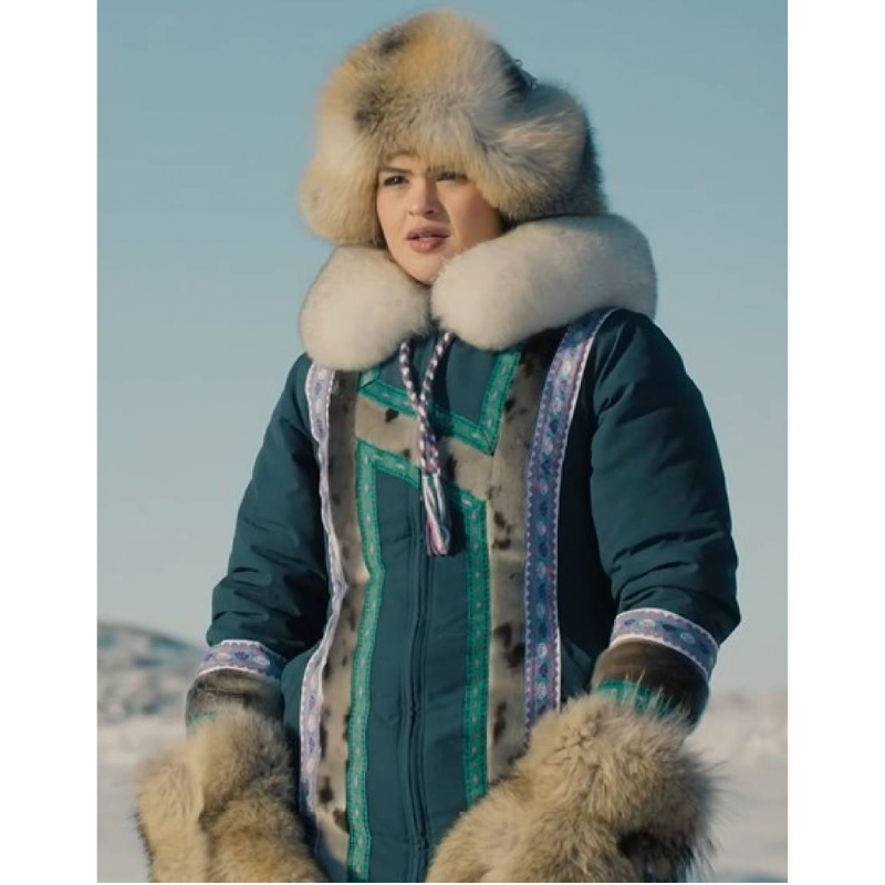 North-Of-North-S02-Anna-Lambe-Hooded-Coat North Of North S02 Anna Lambe Hooded Coat - Image 1