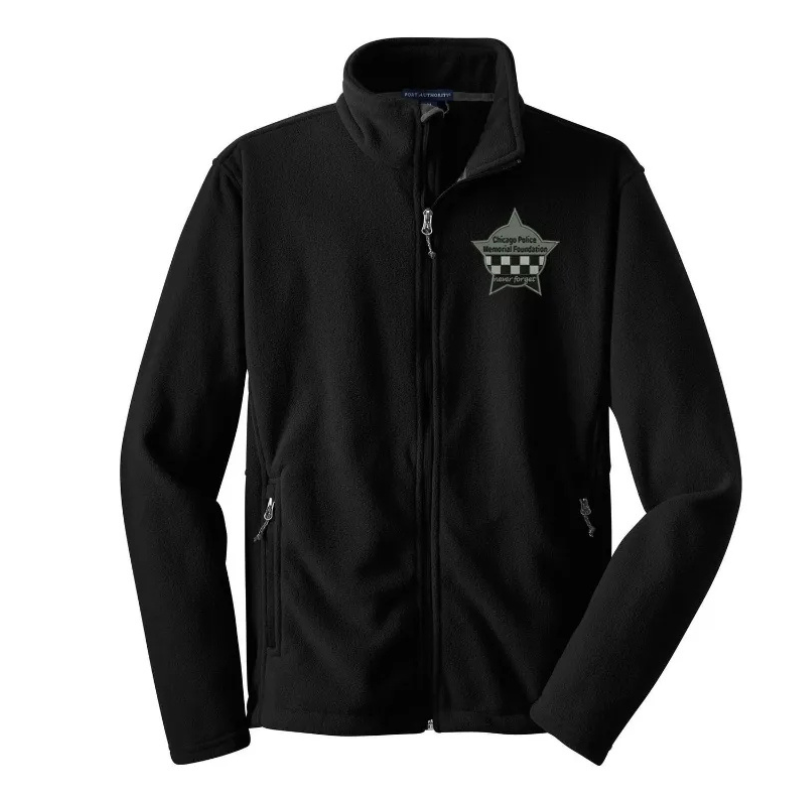 Police-Full-Zip-Fleece-Jacket Police Fleece Jacket - Image 1