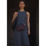 Possession S01 Gugu Mbatha-Raw Leather Cross-body Bag