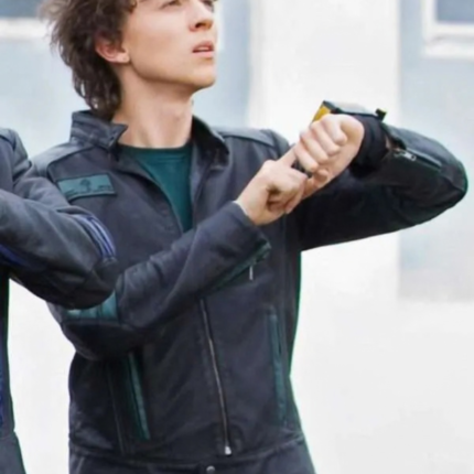 Milo Cawthorne Power Rangers RPM Green Ziggy Jacket