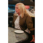 Real Housewives of Orange County S20 Vicki Gunvalson Green Military Style Jacket